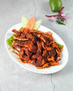 prawns tawa